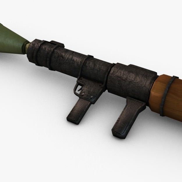 Modern Weapons Pack 3D model_8