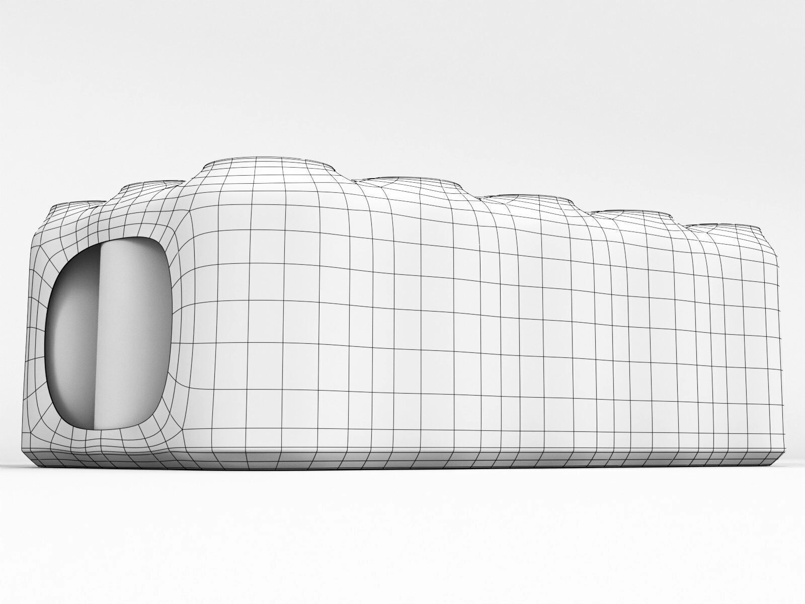 15 pack 330ml drink cans in plastic shrink wrap 3D model_9