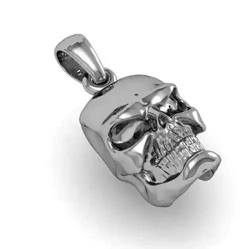  beautyful  pendant angry scull