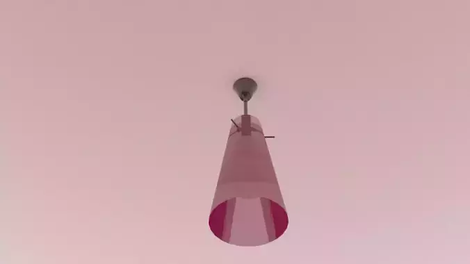 Burger King Light Low-poly 3D model
