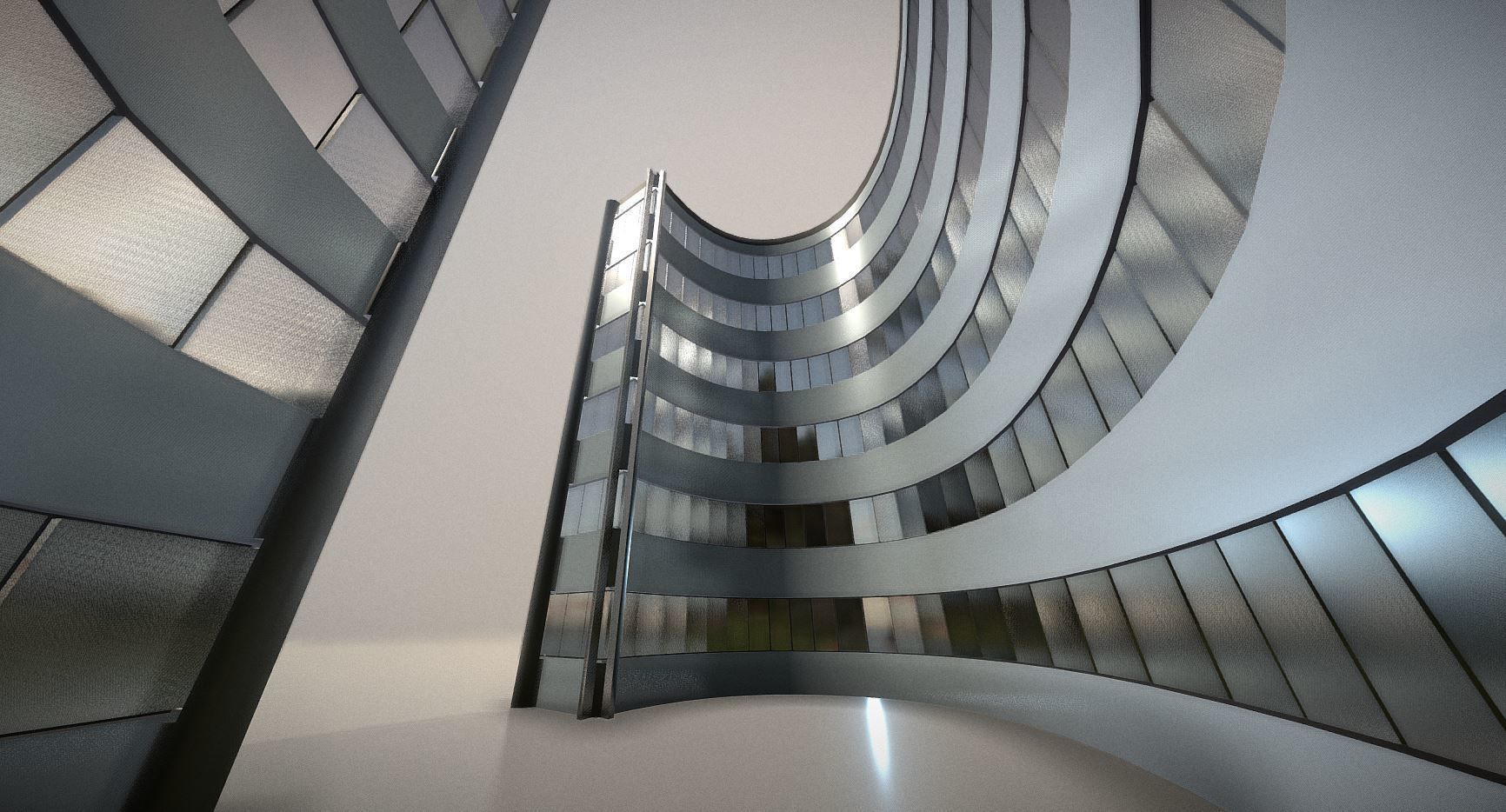 City Building Design C-1 3D model_3