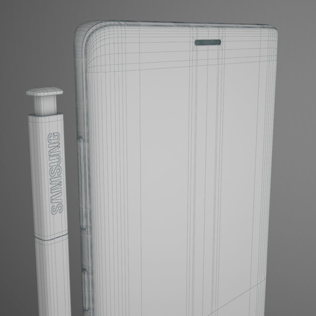 Samsung Galaxy Note 9 Ocean Blue 3D model_10