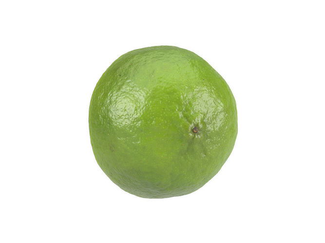 Photorealistic Lime Half 3D Scan 2 3D model 2