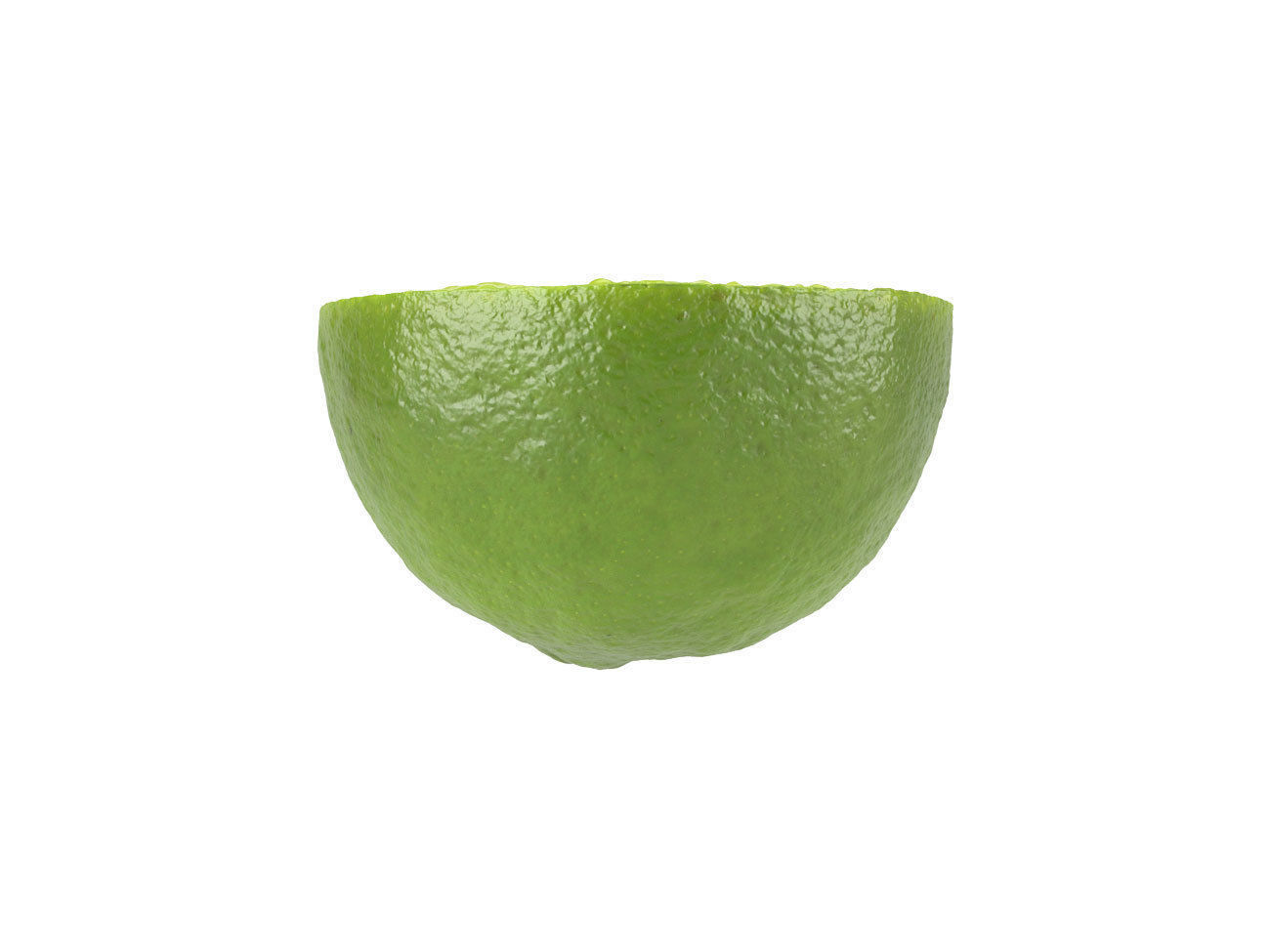 Photorealistic Lime Half 3D Scan 2 3D model_3