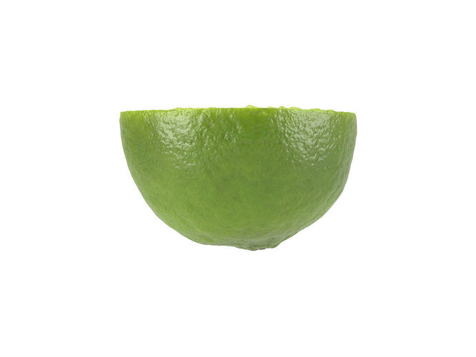 Photorealistic Lime Half 3D Scan 2 3D model 5