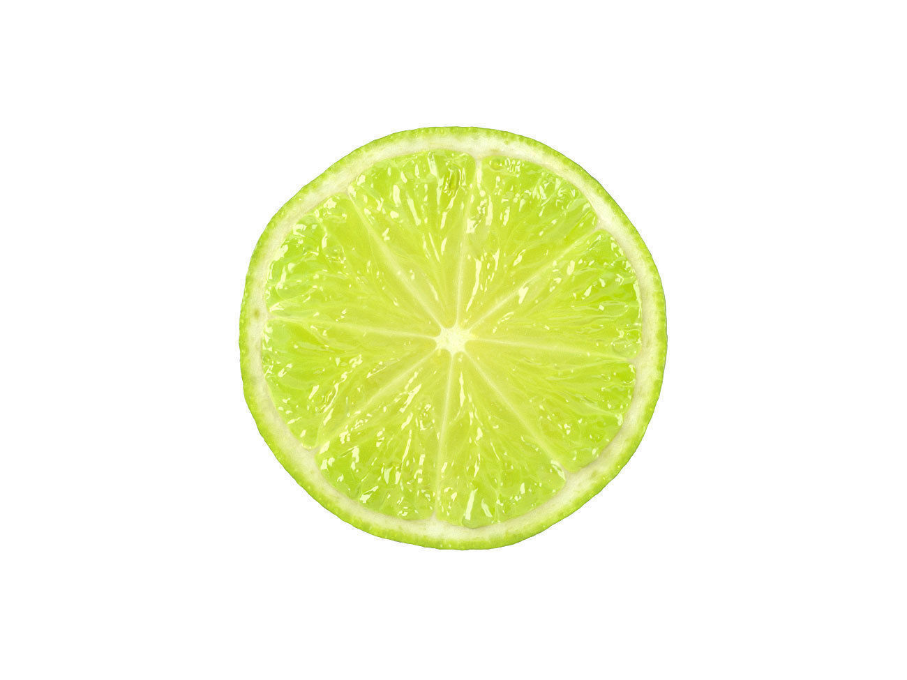 Photorealistic Lime Half 3D Scan 2 3D model_5