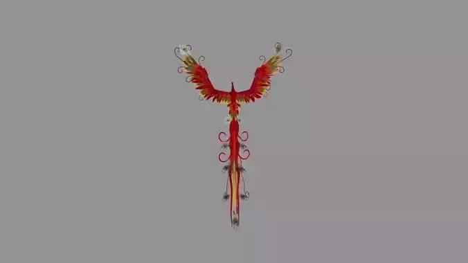 Phoenix  - anka kusu 3D model