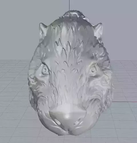  Beaver with knife garda