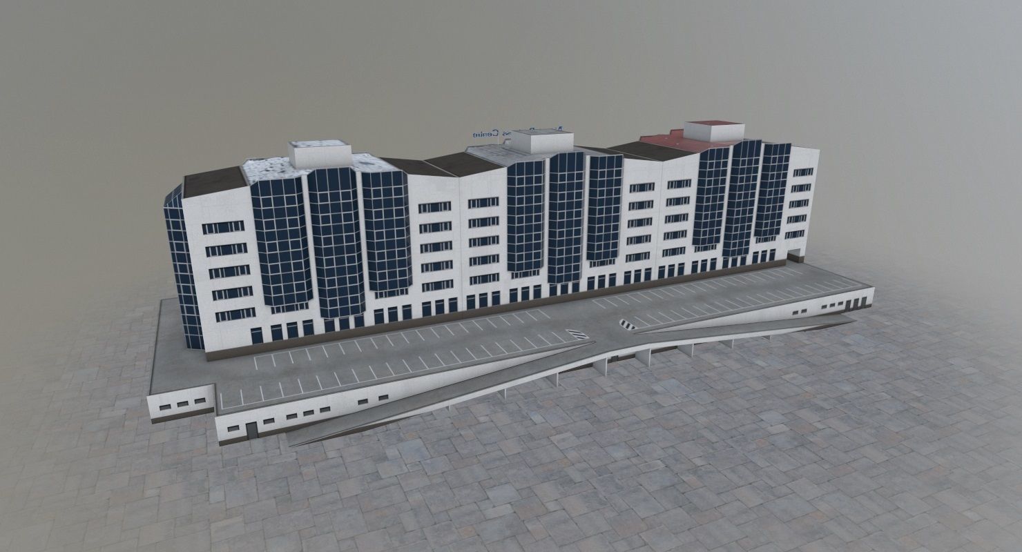 3D model Prague High Rise Pack VR / AR / low-poly | CGTrader