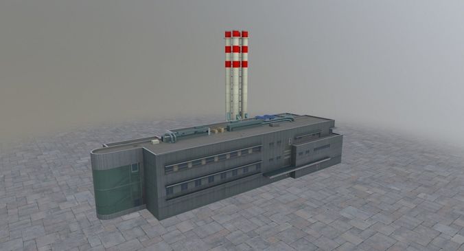 Prague High Rise Pack Low-poly 3D model 3