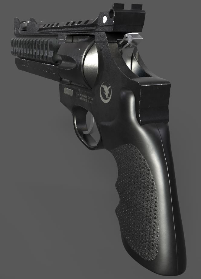 Revolver Korth Supersport 3D model_7