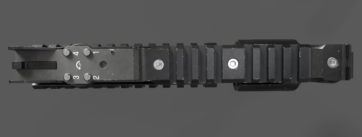 Revolver Korth Supersport 3D model_6