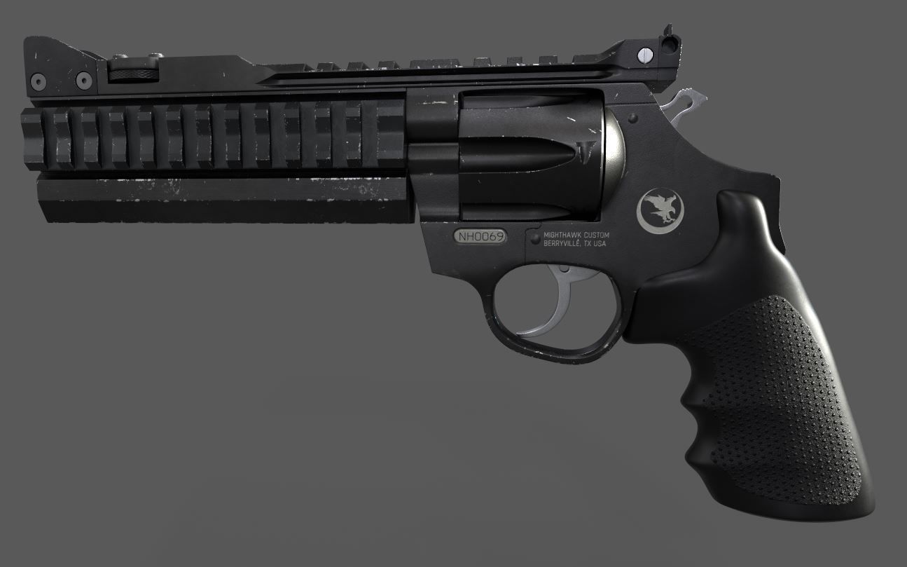 Revolver Korth Supersport 3D model_9
