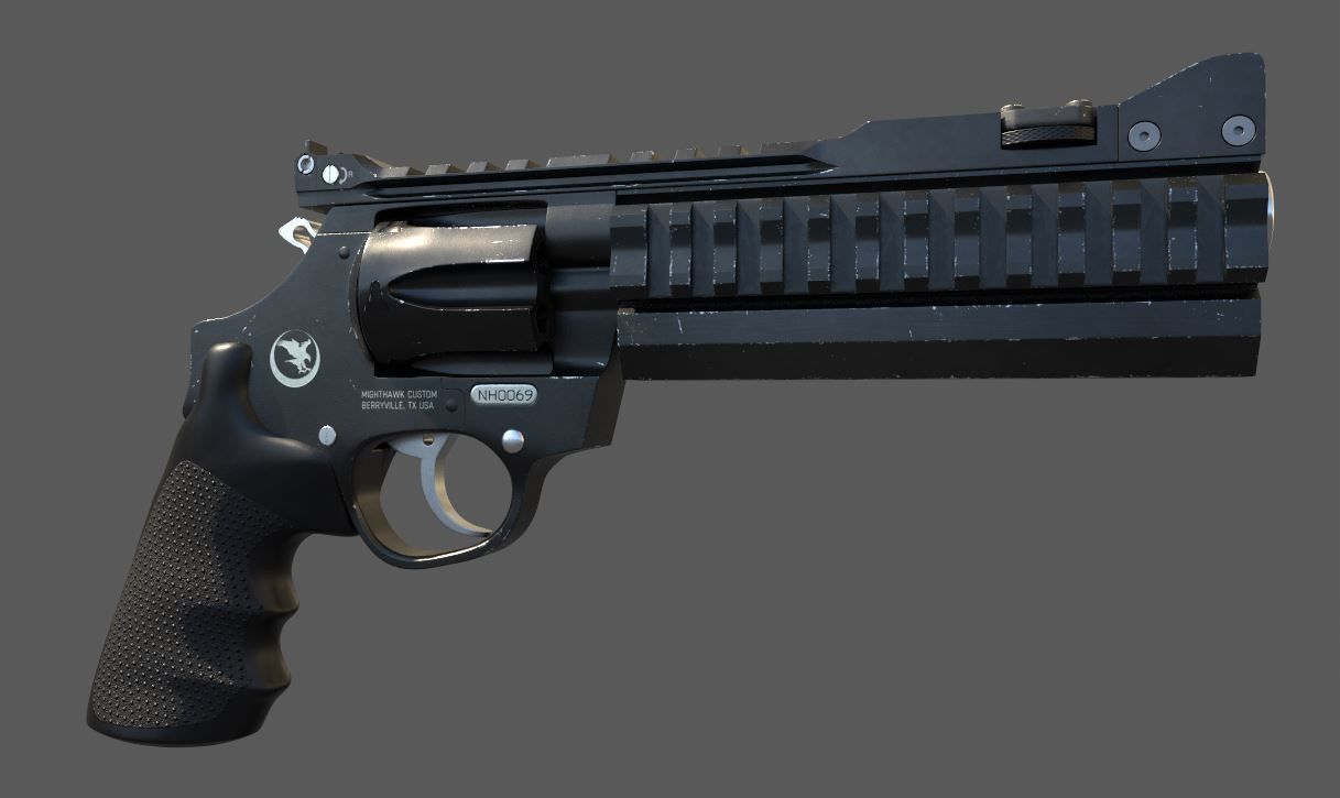 Revolver Korth Supersport 3D model_2