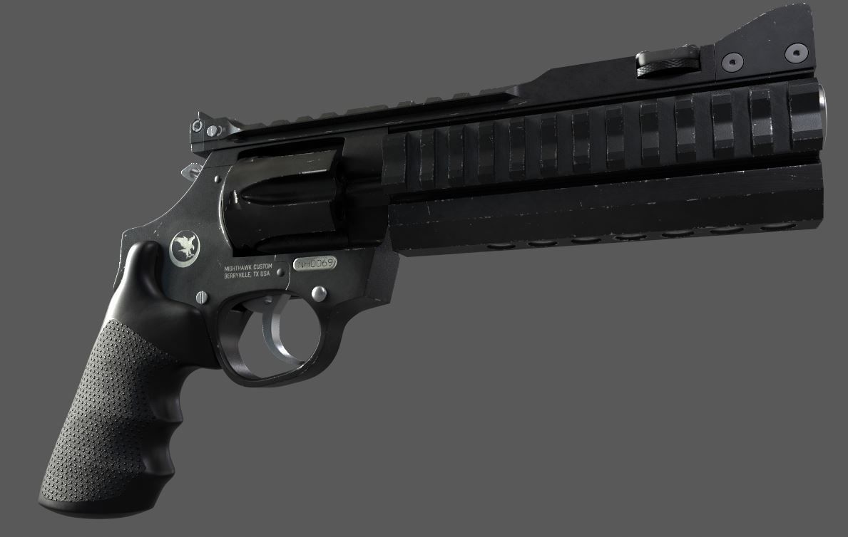 Revolver Korth Supersport 3D model_8