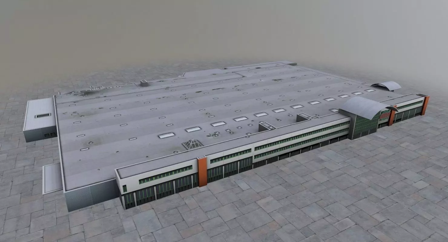 Prague Shop Low-poly 3D model_0