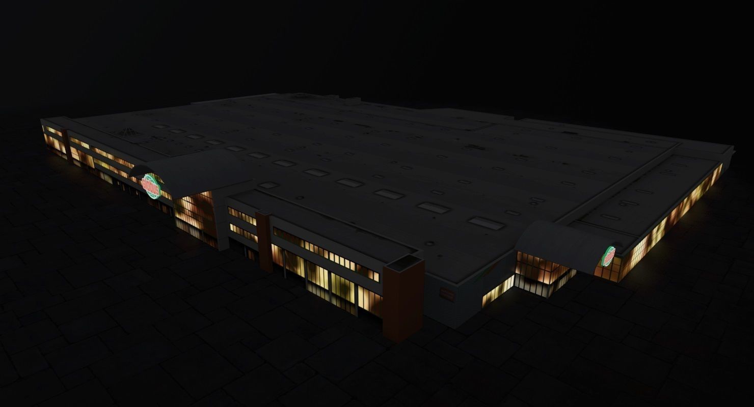 Prague Shop Low-poly 3D model_5