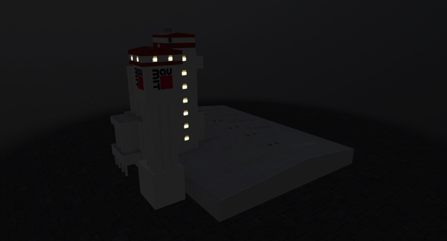 Prague Factory2 Low-poly 3D model_5