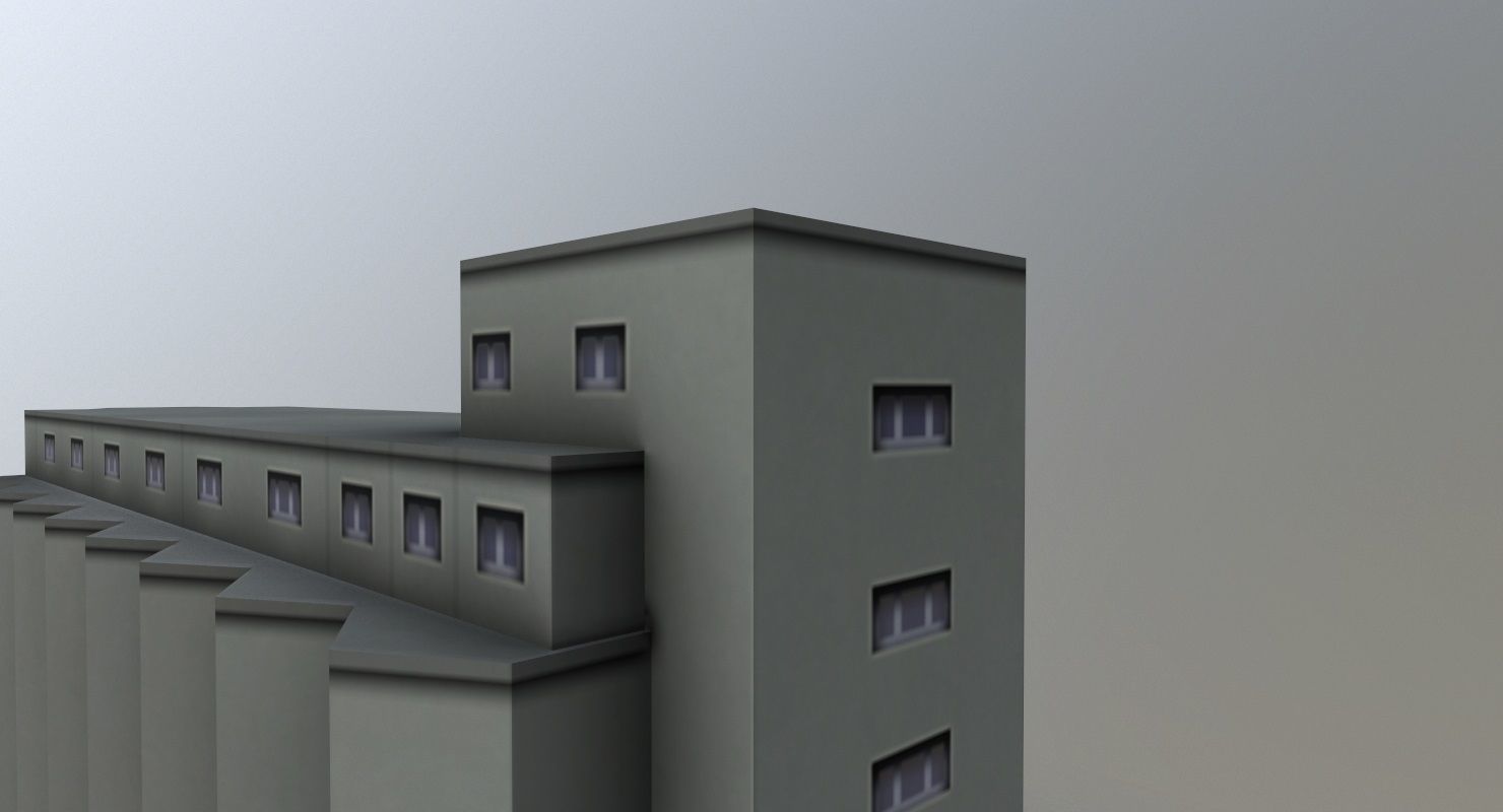 Prague Elevator Low-poly 3D model_3