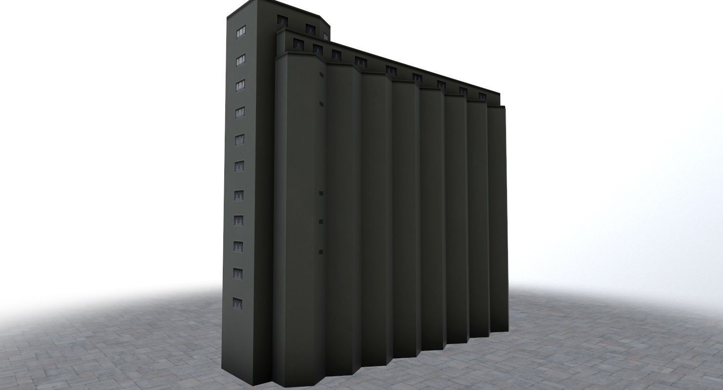 Prague Elevator Low-poly 3D model_2