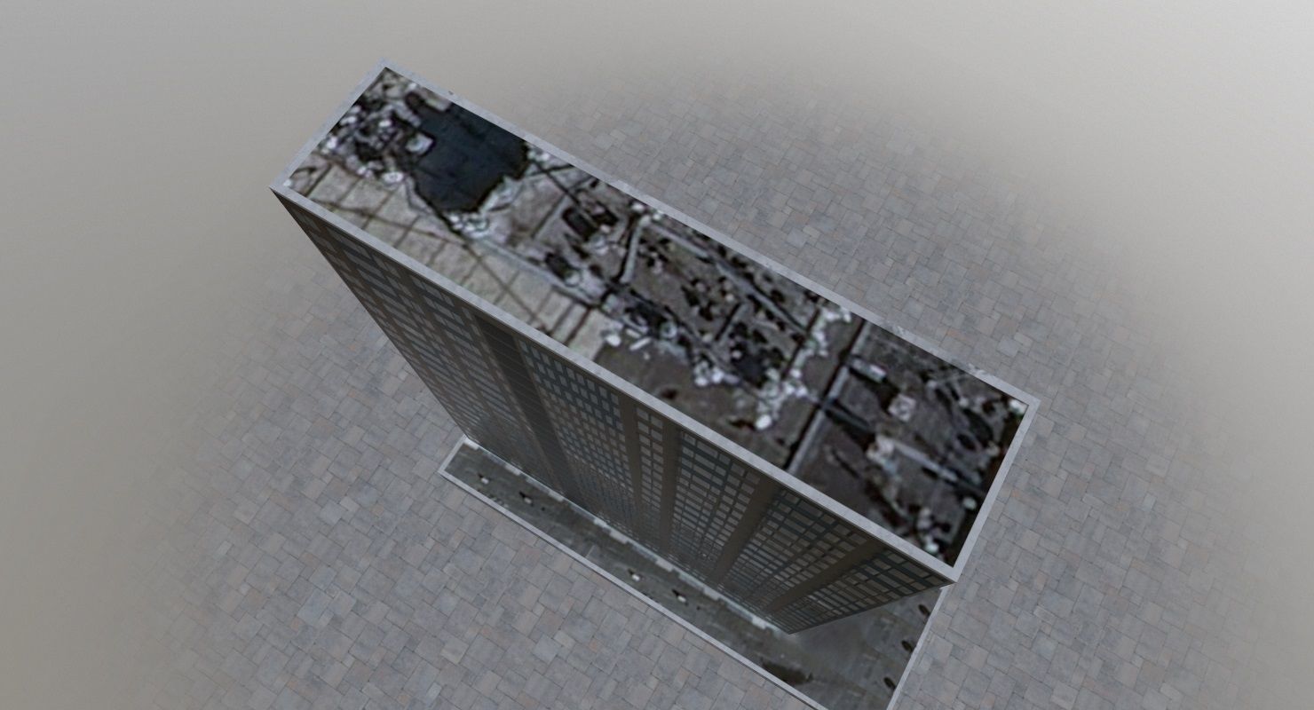 Prague Building7 Low-poly 3D model_3