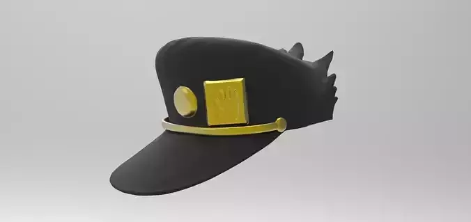 JOJO Jotaro Kujo COSPLAY Hat 3D print model