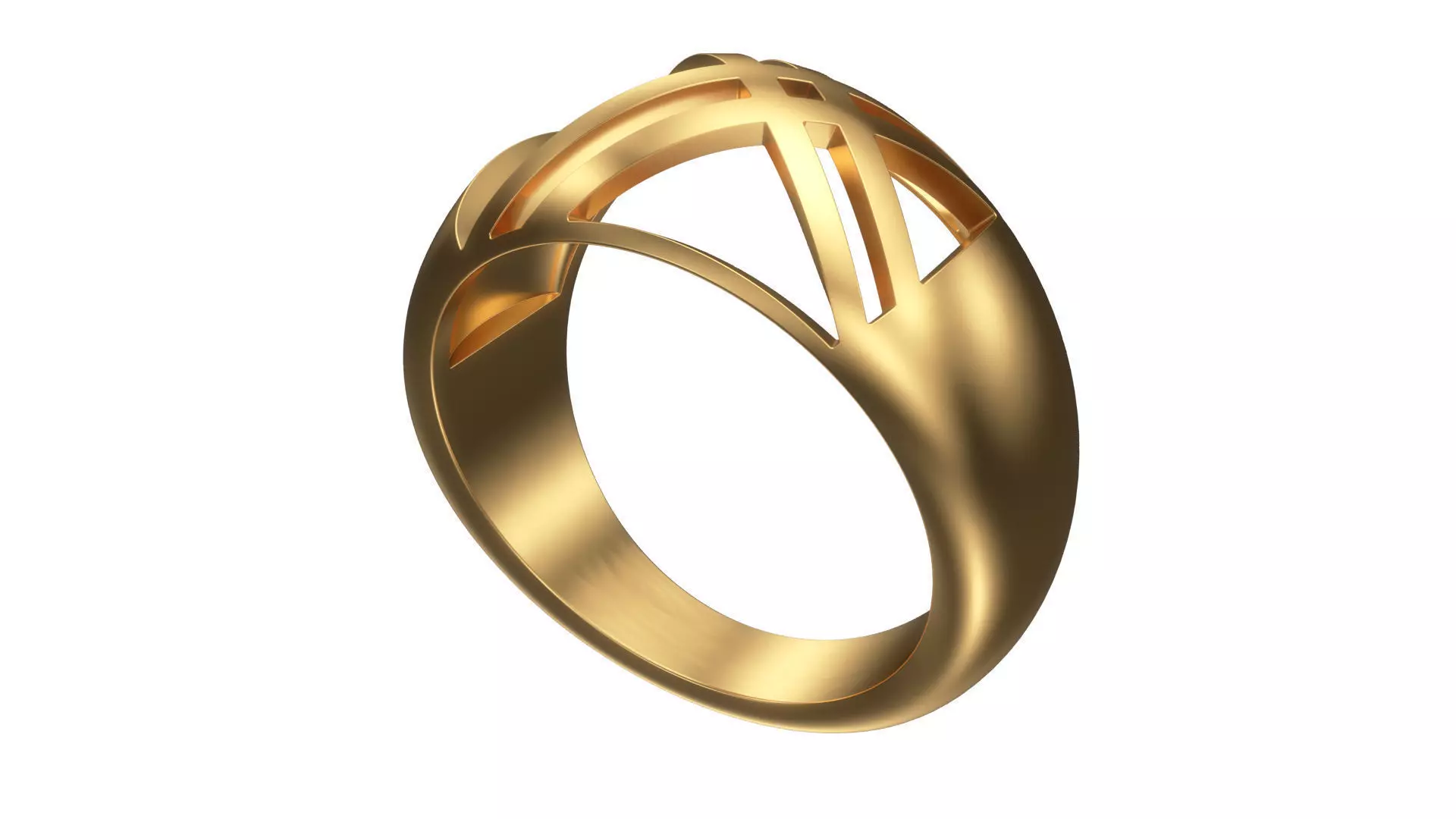 Abstract Ring Free 3D print model