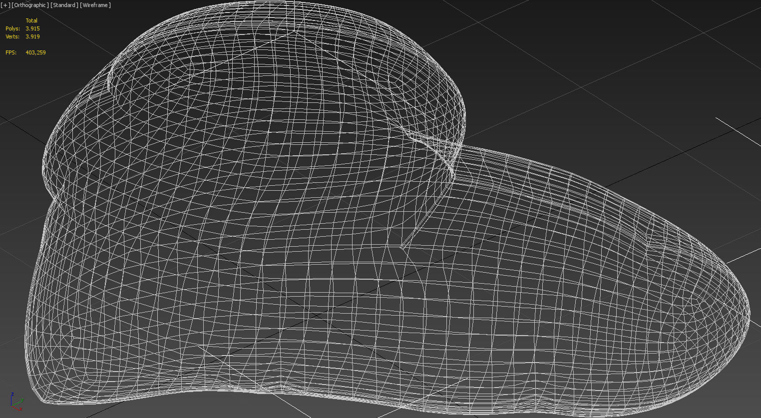 Heart shaped cushion pillow 3D model_17