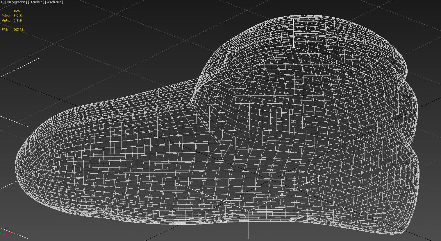 Heart shaped cushion pillow 3D model_16