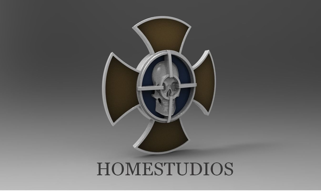 SKULL FORM with ENAMEL FOR RINGS PENDANTS ETC 3D print model_2