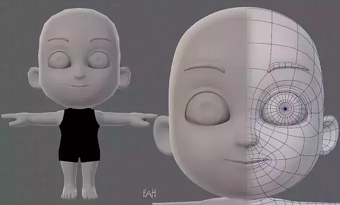 Cartoon Child V02