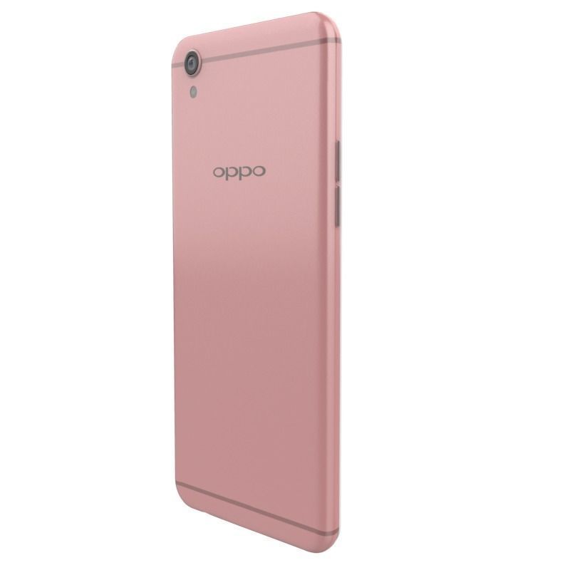 OPPO F1 PLUS ROSE GOLD 3D model_4