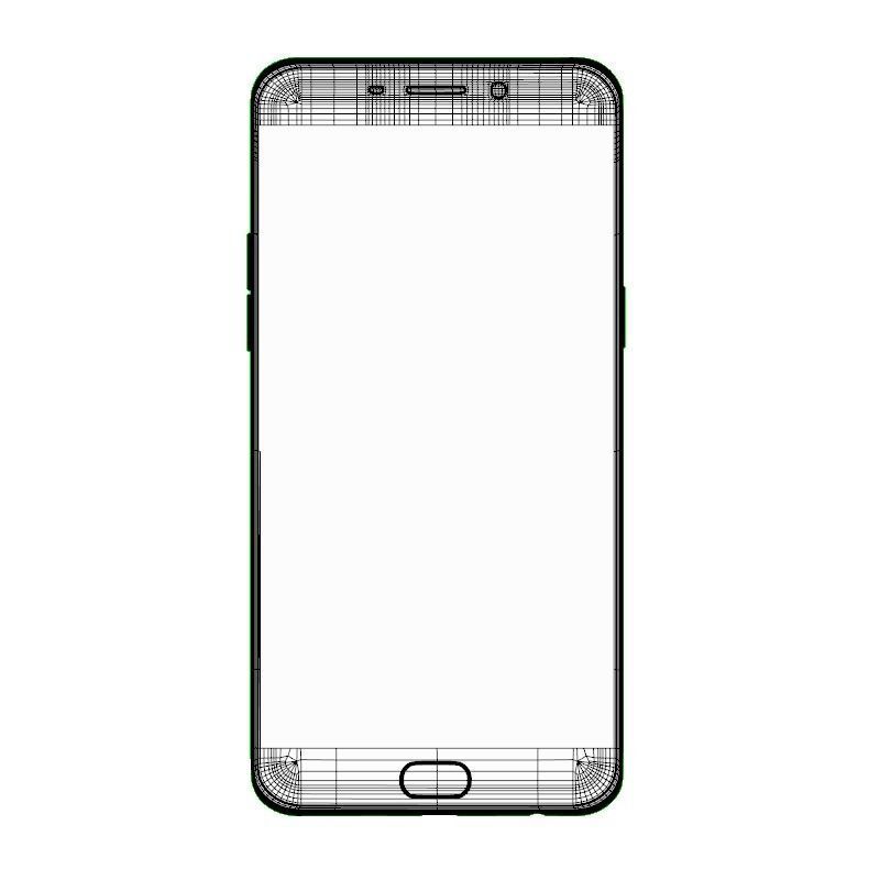 OPPO F1 PLUS ROSE GOLD 3D model_12