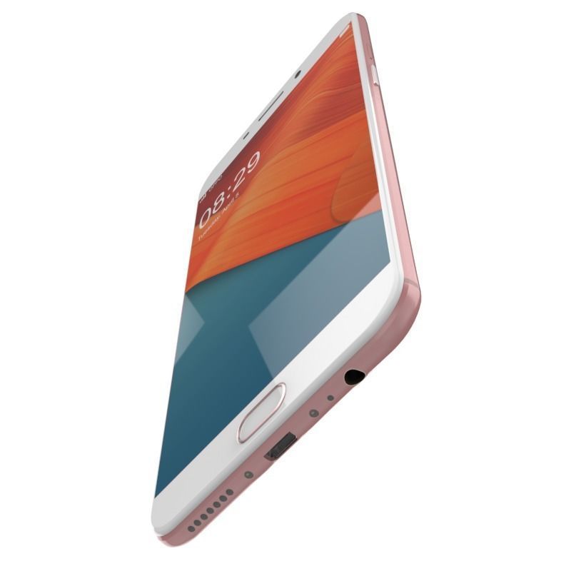 OPPO F1 PLUS ROSE GOLD 3D model_7