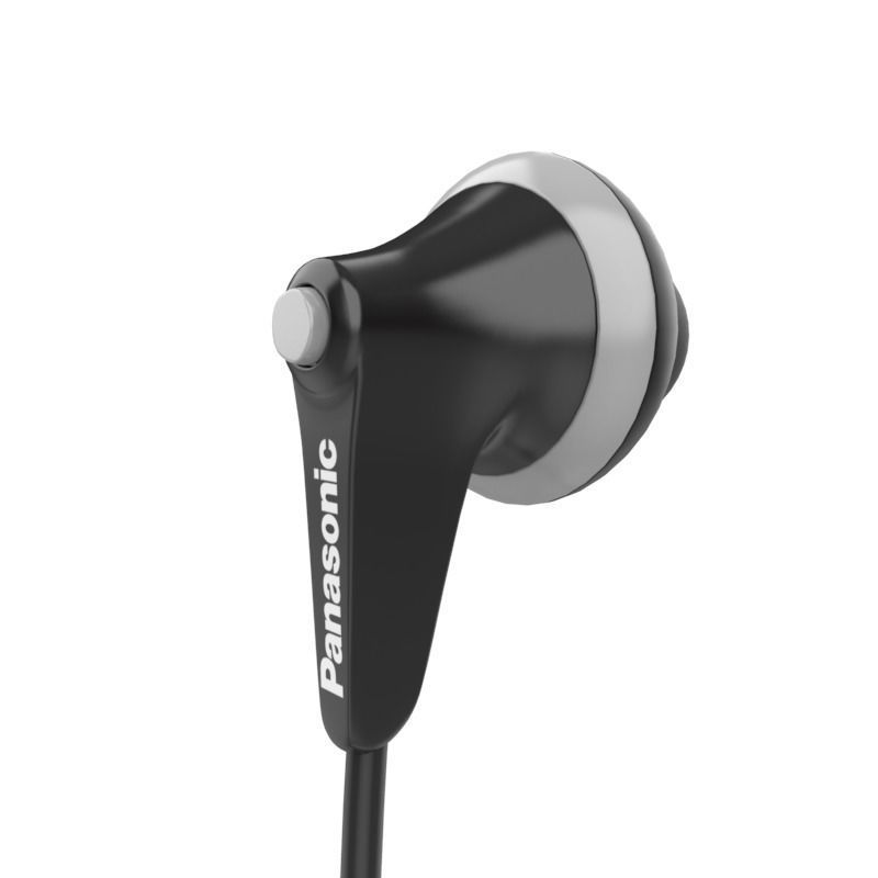 Panasonic HJE125E Earphones Black 3D model_5