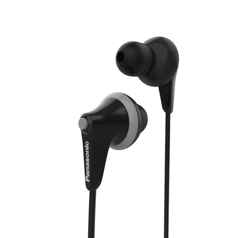 Panasonic HJE125E Earphones Black 3D model_2