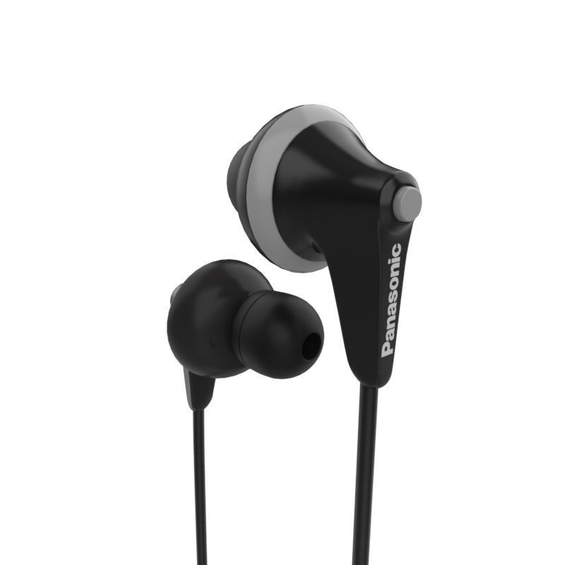 Panasonic HJE125E Earphones Black 3D model_3