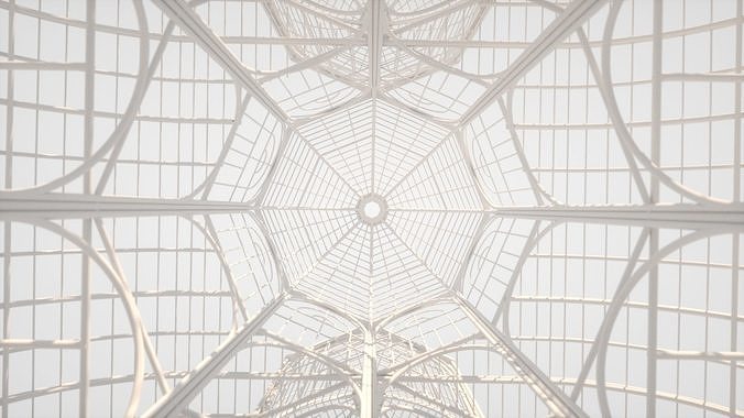 Jardim Botanico de Curitiba 3D model