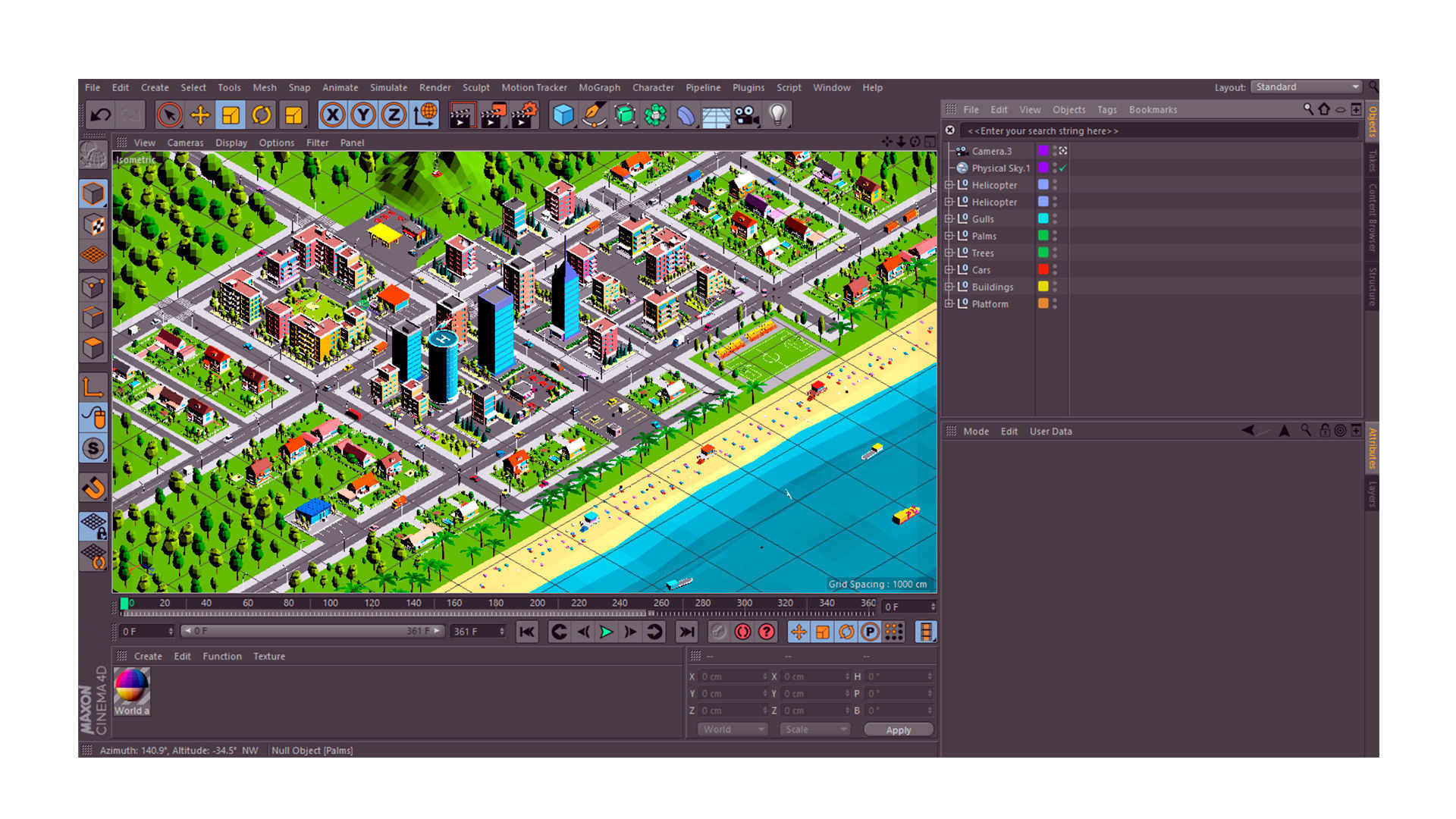 Polygonia Low Poly City Pack Low-poly 3D model_14