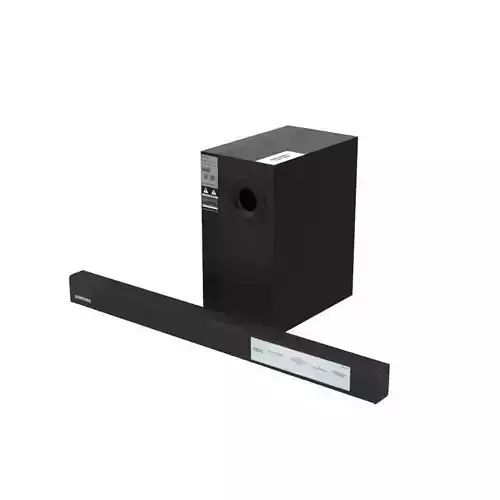 SAMSUNG HW K450 21 CH FLAT SOUNDBAR BLACK 3D model