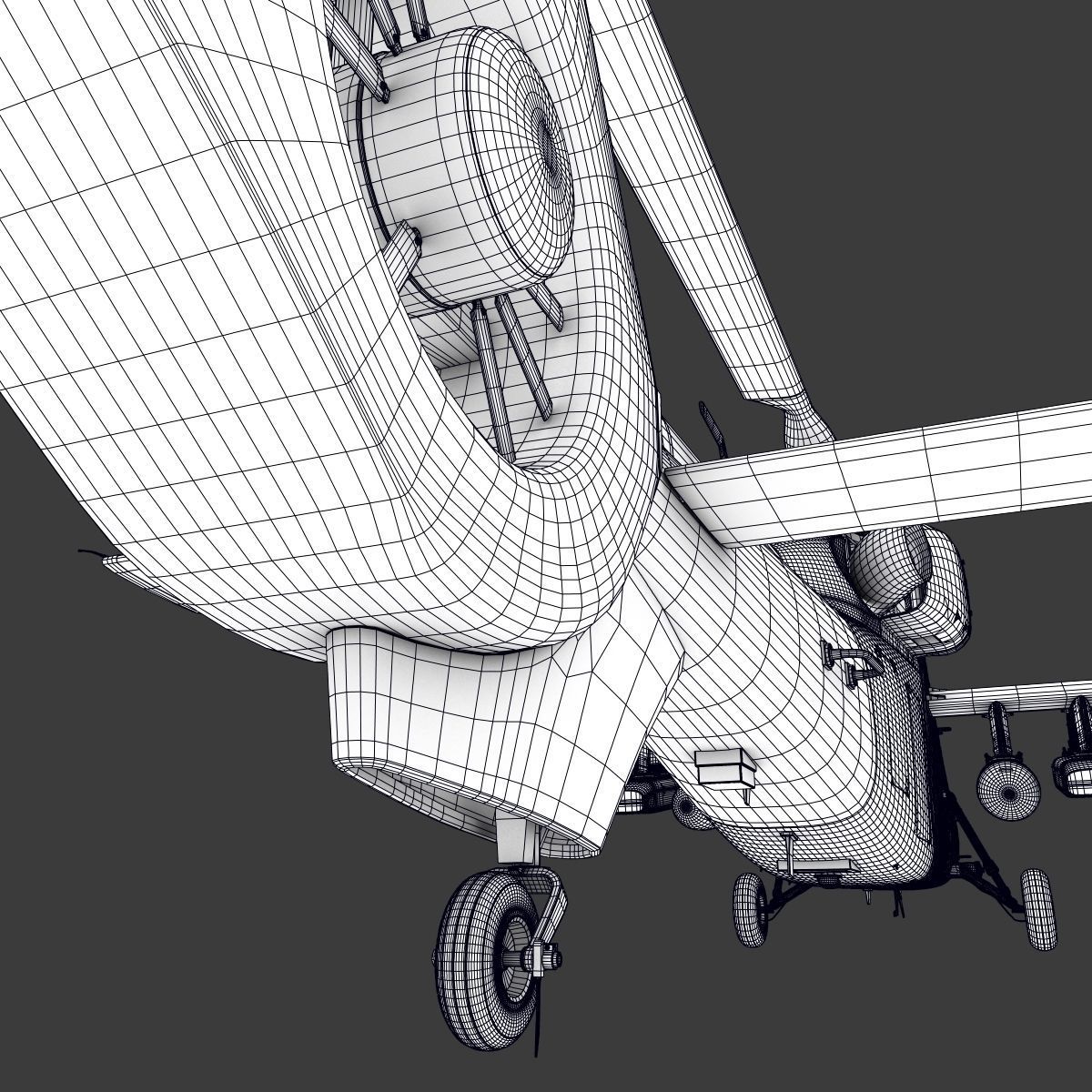 Kawasaki OH-1 Ninja 3D model_17