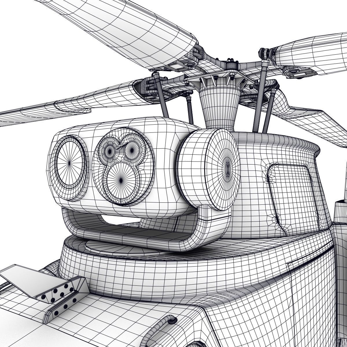 Kawasaki OH-1 Ninja 3D model_20
