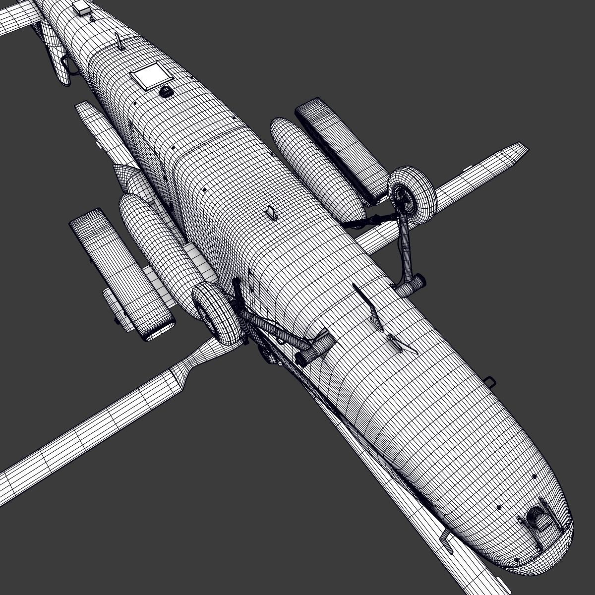 Kawasaki OH-1 Ninja 3D model_19