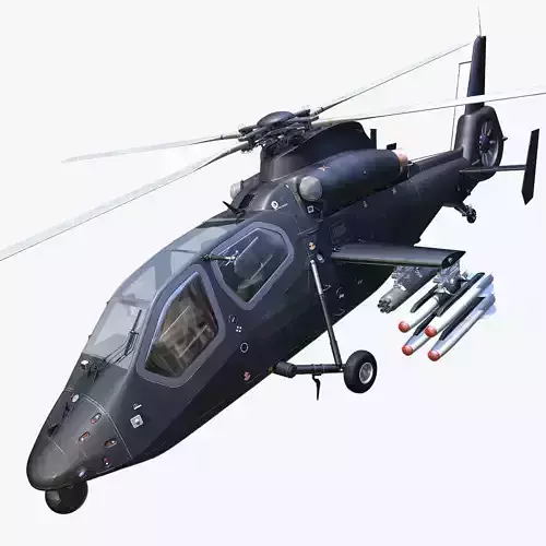 Harbin Z-19 3D model