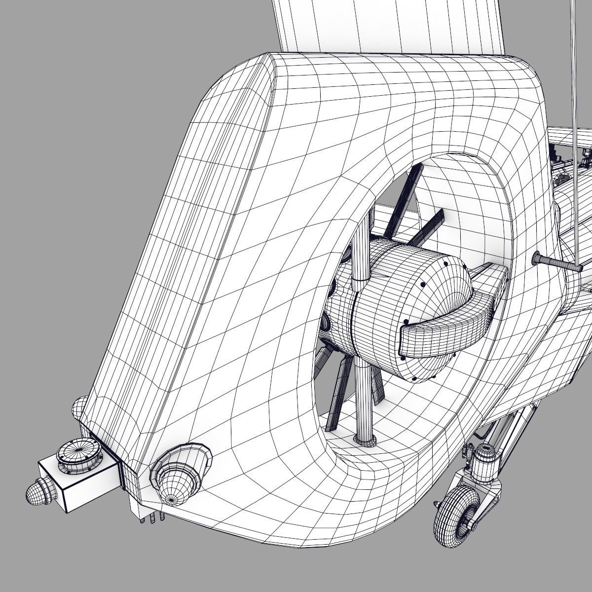 Harbin Z-19 3D model_17