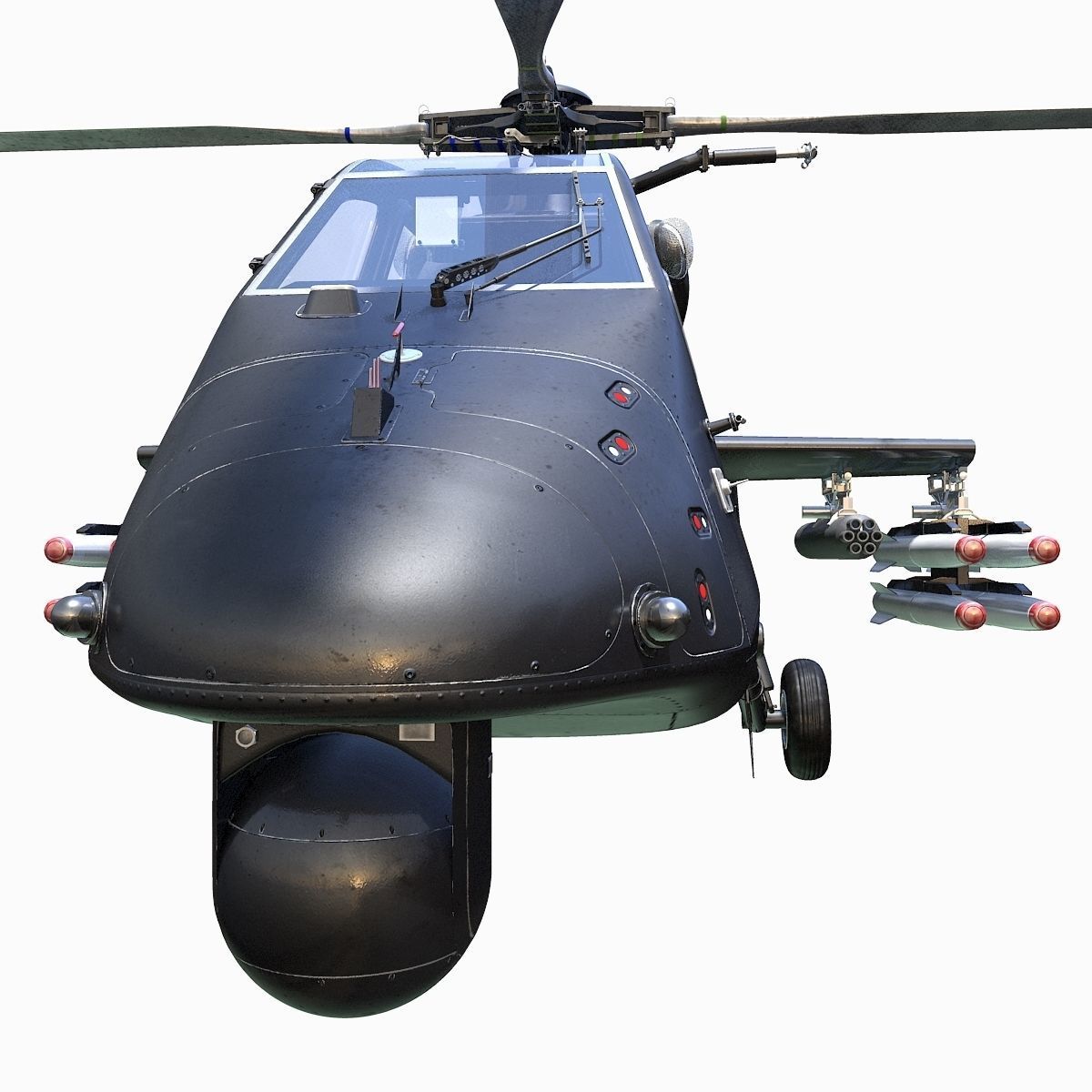 Harbin Z-19 3D model_9