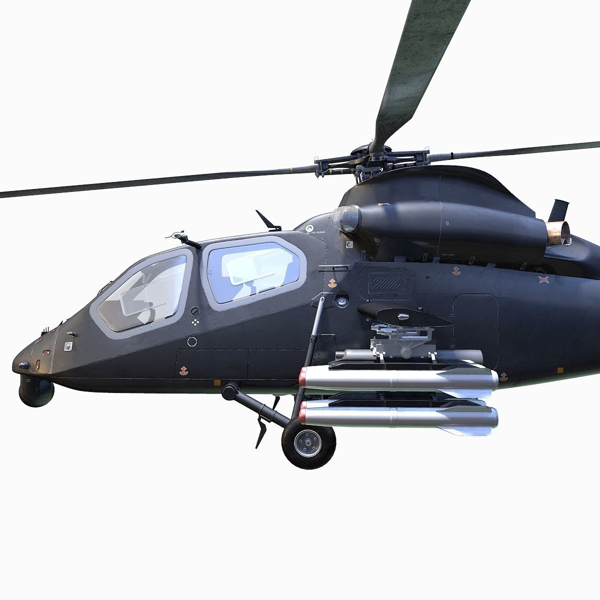 Harbin Z-19 3D model_12