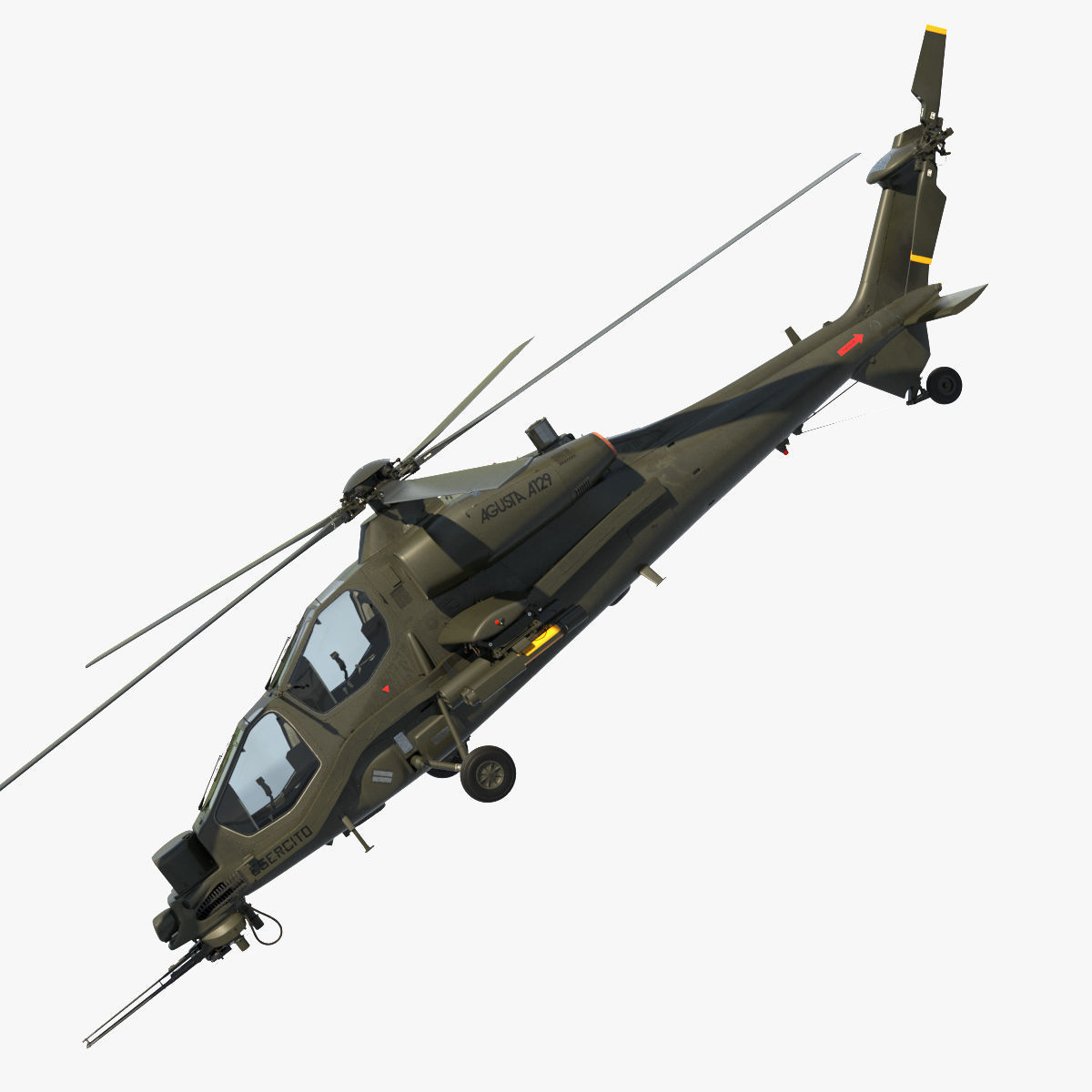 3D model Agusta A129 Mangusta 3D model_1