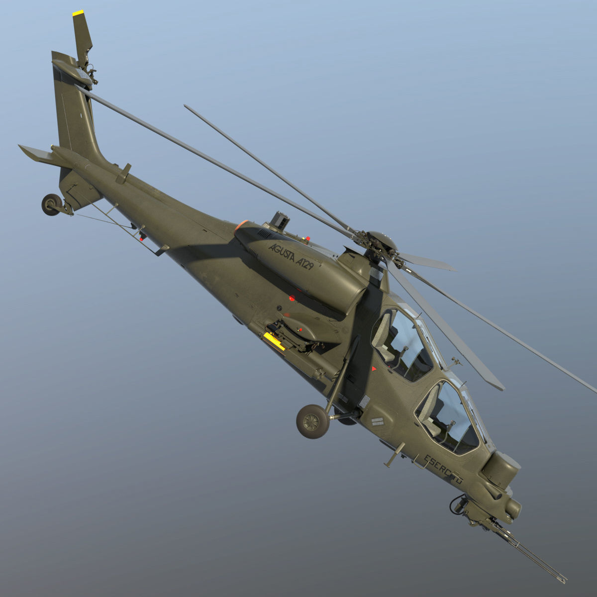 3D model Agusta A129 Mangusta 3D model_2