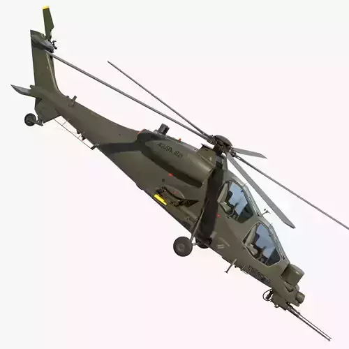 3D model Agusta A129 Mangusta 3D model